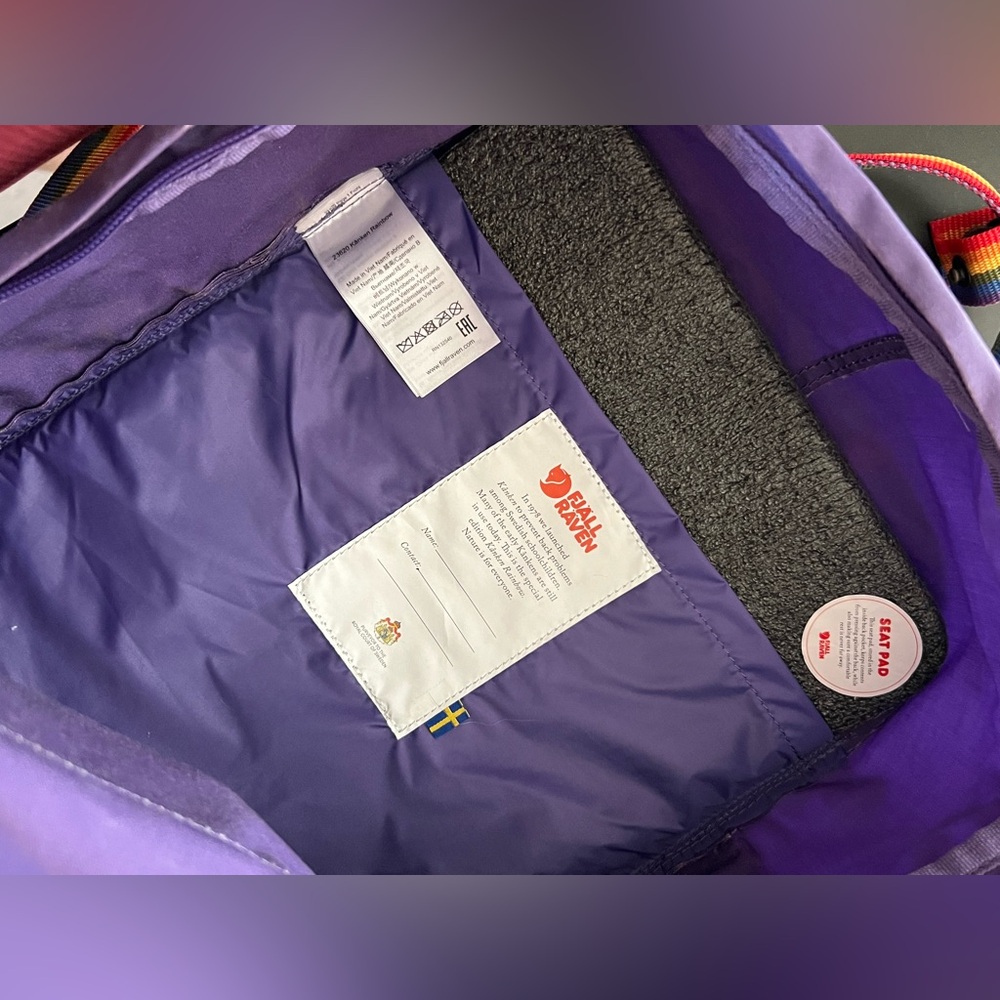 Purple Kånken backpack - Picture 2 of 4